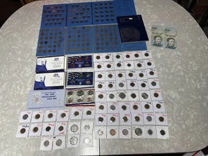 "Crap You May Need " Estate Lot US Coins Rare Foreign Wheats Nickels Currency - Picture 1 of 7