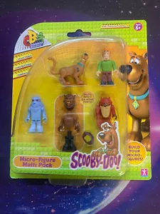 Scooby Doo Micro Figures by Character Building 5x Mini Figures New Sealed Pack A - Picture 1 of 2