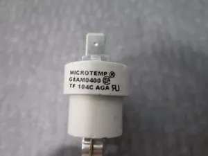 Forno Microtemp Fusibile Limite G8AM0400 104C Gradi Interruttore Termico di Taglio NUOVO - Foto 1 di 3