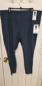 Legging activo de cintura alta para mujer Mondetta. Bolsillos laterales detalle malla pierna larga 2X - Imagen 1 de 9