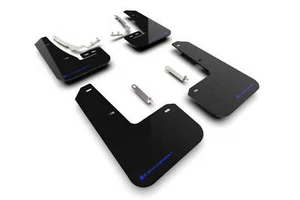 Rally Armor 2022 MK8 Volkswagen Golf GTI/R Black UR Mud Flap w/ Blue Logo - Picture 1 of 10