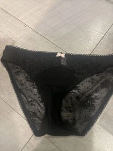 victoria secret bikini black panty xs - Picture 1 of 2