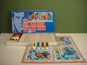 A Parker Game - 1975 - Six Million Dollar Man - 2 to 4 Players - Ages 7 - 14 - Picture 1 of 22