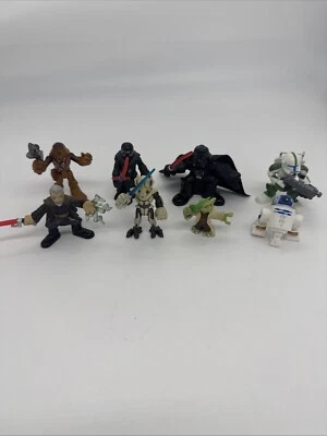 Star Wars Galactic Heroes Action Figure Lot of 8 Hasbro Playskoolp - Image 1 of 4