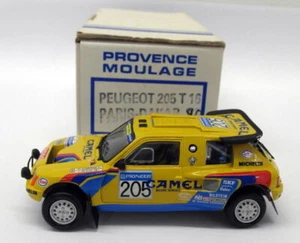 Provence Moulage 1/43 Scale Built kit - 91/32 Peugeot 206 T16 Paris 1990 - Picture 1 of 6