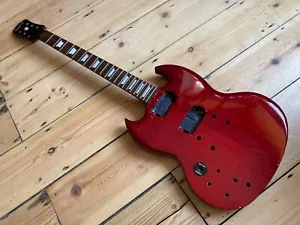 *Projekt* Epiphone SG G400 Linkshänder E-Gitarre ERSATZTEILE / REPARATUREN - Bitte - Bild 1 von 21