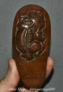10CM Hongshan Culture crude stone Dragon Pixiu Brave troops Pendant Amulet - Picture 1 of 6