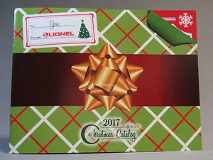 LIONEL 2017 CHRISTMAS TRAIN CATALOG Lionel Christmas Ornaments Decor Trains NEW - Picture 1 of 7
