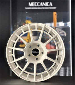 KIT 4 CERCHI IN LEGA HYUNDAI DA 17 MAK NTT K 5X114,3 7X17 ET 35 GLOSS WHITE - Imagen 1 de 8