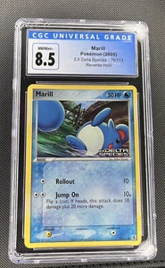 Pokémon Marill EX Delta Species 76/113 Reverse Holo STAMPED Cgc 8.5 - Bild 1 von 2