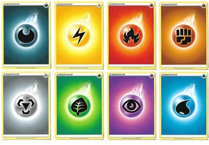 100 unsortierte Energie - Pokemon Karten - Mint - Deutsch - Feuer Wasser Pflanze - Bild 1 von 1