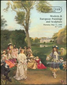 Modern European Paintings Sculpture May 11, 1989 William Doyle Galleries Auction - Picture 1 of 1