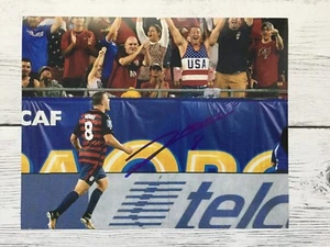 Jordan Morris Signed Autographed 8x10 Photo Team USA U.S.A b - Imagen 1 de 1