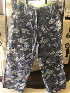 Pantalón Capri Liz Claiborne Algodón Náutico Talla 10p Nuevo con defecto - Imagen 1 de 3