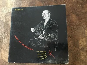 JOSH WHITE - Josh At Midnight ~ ELEKTRA 102 {dg FIRST PRESSING} w/Sam Gary RARE - Picture 1 of 4