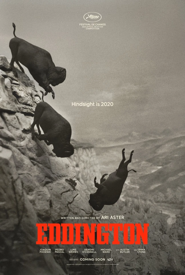 Eddington movie poster - Ari Aster - 11 x 17 inches