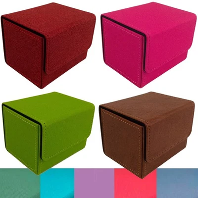 Premium Deck Box (Select Colour) * 100 Card Side Load MTG Pokemon Yugioh - Image 1 of 3