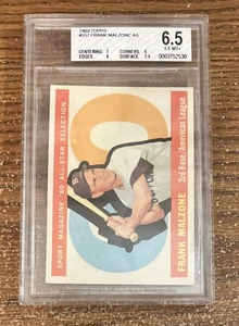 BB - 1960 Topps - #557 - Frank Malzone All Star - Beckett 6.5 - Foto 1 di 2