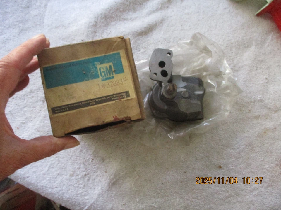 CHEVROLET NOVA 1964-1967, CHEVY 2, 283-327 MOTORES BOMBA DE ACEITE-PT. NO. 328835 Foto 1 de 4