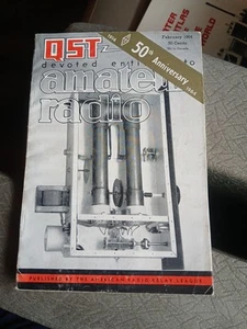 QST AMATEUR RADIO MAGAZINE FEBRUARY 1964  50TH ANNIVERSARY  - Picture 1 of 9