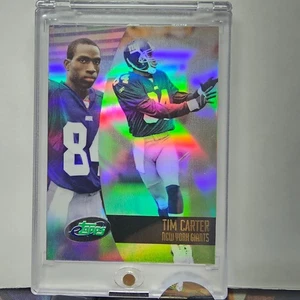 Tim Carter 2002 Etopps #89 novato New York Giants - Imagen 1 de 2