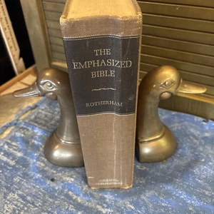 The Emphasized Bible Rotherham Hardcover 1971 Kregel Publications - Picture 1 of 16
