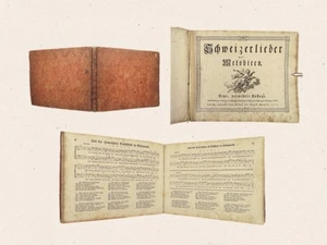 1775 Schweizerlieder mit Melodien | Rare Swiss Hymn and Songbook | Zurich | - Picture 1 of 15