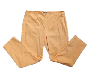 J. Jill Hose Gr. 12 Stretch Seitenreißverschluss vorne flach melone pfirsich orange knöchelhoch adrett - Bild 1 von 9