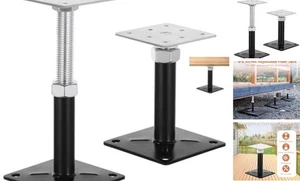 2 PIEZAS Gatos de Piso Ajustables, Soporte de Piso de Poste de Metal Resistente, 5 a 8 - Imagen 1 de 7