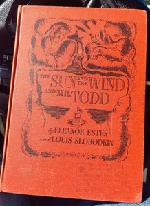 1943 first edition of The Sun and the Wind and Mr. Todd, by Eleanor Estes Ex Lib - Imagen 1 de 6