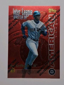 1996 Topps Inter-League Matchup Ken Griffey Jr. Dante Bichette W/Coating # IL3 - Picture 1 of 8