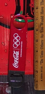 2016 RIO OLYMPIC'S MY COKE REWARDS EDIZIONE LIMITATA APRIBOTTIGLIE PIATTO ACCIAIO - Foto 1 di 2