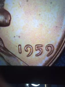 1959 p unc.error ROLL 50 coins ERRORS some toneing - Picture 1 of 9