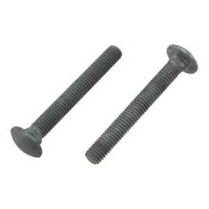 1/2"-13 X 9" Hot-Dipped Galvanized Grade 2 Carriage Bolts (Pack of 12) - Picture 1 of 1