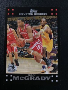 2007-08 Topps Basketball #101 Tracy McGrady Houston Rockets - Picture 1 of 2