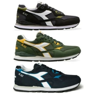DIADORA N.92 Sneakers Chaussures Homme Nylon et Cuir PU en Daim 101.173169 - Bild 1 von 14