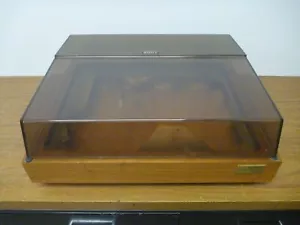 Sony PS-5520 Walnut Base Dust Cover and Hinges. - Picture 1 of 4