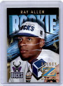 1996-97 SkyBox Z-Force #R-1 RAY ALLEN  Z-Cling RC Rookie Milwaukee Bucks 
