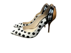 Sophia Webster Tricolor Polka Dot Leather Liberty Pointed Toe Pumps Size 35 UK 2 - Picture 1 of 24