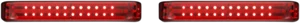 Custom Dynamics Probeam Saddlebag Lights Black Housing Red Lens PB-SB-BCM-BR - Picture 1 of 1