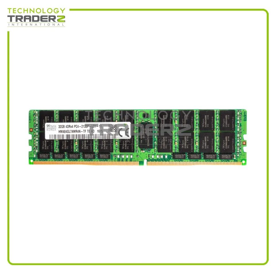 ** HMA84GL7AMR4N-TF Hynix 32GB PC4-17000 DDR4-2133MHz ECC Quad Rank Memory ** - Image 1 of 1