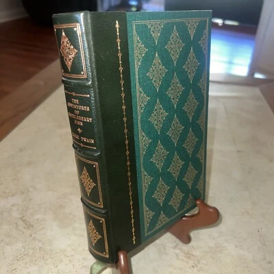 The Adventures Of Huckleberry Finn-Mark Twain-Franklin Library-Hardcover (1979) - Image 1 of 4