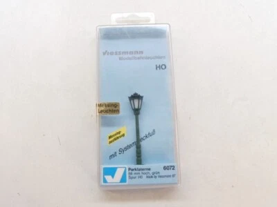 Viessmann H0 6072 Parklaterne, Höhe 56mm, grün, NEU in OVP #56578 - Bild 1 von 2