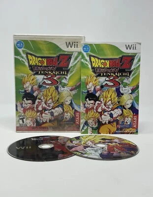Dragon Ball Z: Budokai Tenkaichi 3 (No Scratches) for Nintendo Wii W/ Bonus Disc - Image 1 of 4