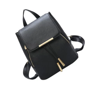 Fashion Backpack Women Backpack School Backpack Black Backpack - Picture 1 of 11