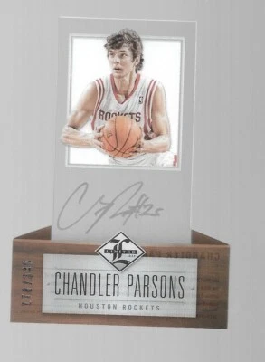2011-12 Panini Leaf Limited Die Cut Chandler Parsons Auto #178/349 - Image 1 of 2