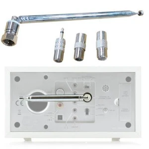 ANTENNA RADIO FM 76cm Adattatore F per Ricevitore Segnale Stereo Radio Casa R9B6 - Foto 1 di 7