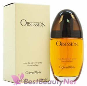 Obsession Calvin Klein Women Perfume 3.4oz EDP New In Box