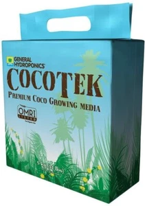 CocoTek Bale Coco Coir 5KG or 11-lbs. Block of Soiless Growing Media FAST SHIP - Picture 1 of 3