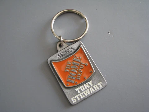 TONY STEWART HOME DEPOT NASCAR RACING KEYCHAIN Cover